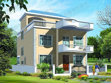 二層半農(nóng)村別墅設(shè)計圖紙_別墅設(shè)計圖紙,農(nóng)村房屋設(shè)計圖,農(nóng)村自建房設(shè)計