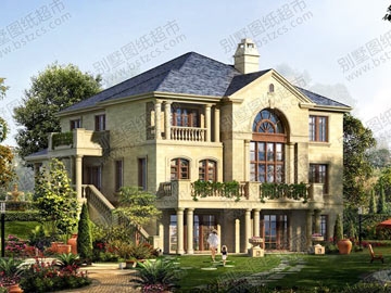 風(fēng)格獨(dú)特別墅施工圖_別墅設(shè)計圖紙,農(nóng)村房屋設(shè)計圖,農(nóng)村自建房設(shè)計