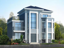 三層帶露臺(tái)農(nóng)村自建房屋設(shè)計(jì)圖紙_別墅設(shè)計(jì)圖紙,農(nóng)村房屋設(shè)計(jì)圖