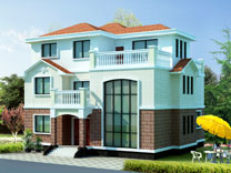 農(nóng)村三層別墅設(shè)計(jì)施工圖附效果圖_別墅設(shè)計(jì)圖紙,農(nóng)村房屋設(shè)計(jì)圖