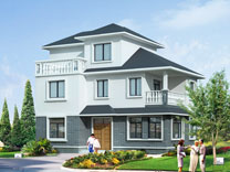 農(nóng)村三層帶露臺(tái)小別墅設(shè)計(jì)圖_別墅設(shè)計(jì)圖紙,農(nóng)村房屋設(shè)計(jì)圖