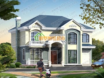 漂亮的二層鄉(xiāng)村別墅_別墅設(shè)計(jì)圖紙,新農(nóng)村別墅,農(nóng)村自建房設(shè)計(jì)
