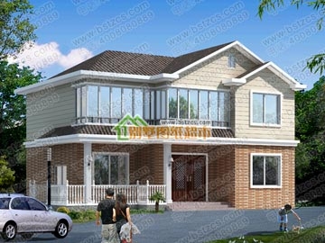 二層小別墅施工圖_別墅設(shè)計圖紙,新農(nóng)村別墅,農(nóng)村自建房設(shè)計