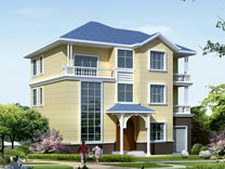 三層坡屋頂別墅_別墅設(shè)計(jì)圖紙,新農(nóng)村別墅,農(nóng)村自建房設(shè)計(jì)