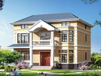 二層帶閣樓別墅設(shè)計(jì)_別墅設(shè)計(jì)圖紙,新農(nóng)村別墅,農(nóng)村自建房設(shè)計(jì)