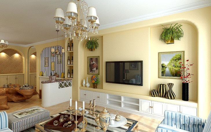 用好這幾個搭配原則，讓你家的電視背景墻總是美美的！