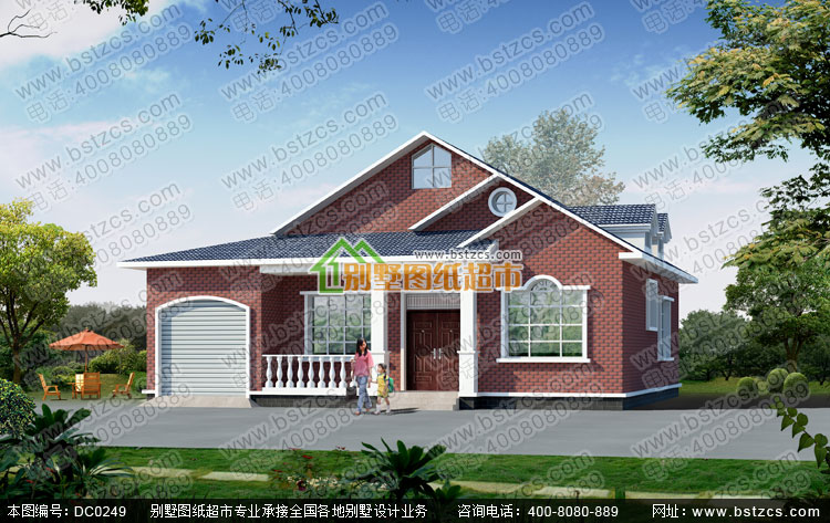 一款美觀經(jīng)濟(jì)又實惠的一層帶閣樓農(nóng)村自建別墅