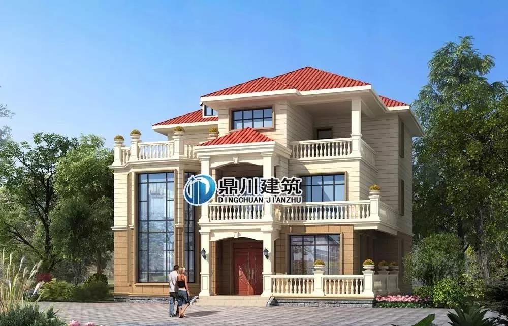 分享：網(wǎng)友自建三層別墅過程，大門花了6萬，大家看值不值!