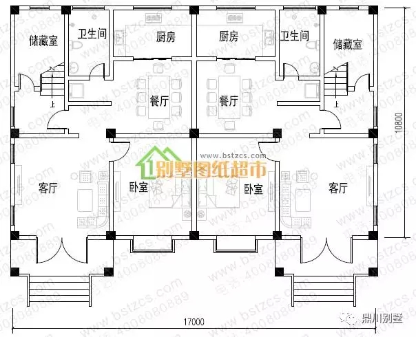 兄弟蓋雙拼別墅