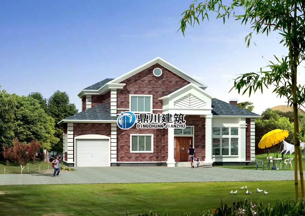 在農(nóng)村照這樣建一款經(jīng)典浪漫的美式小別墅，花草庭院皆相宜！