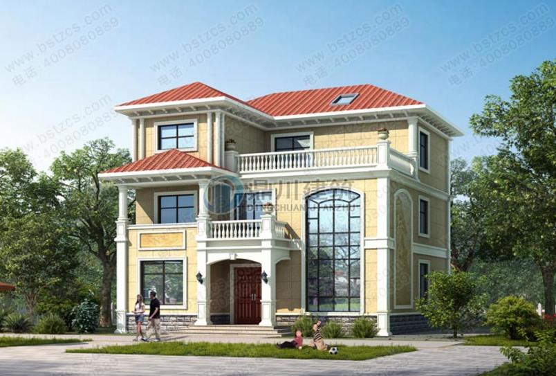 一款二層別墅，一款三層別墅