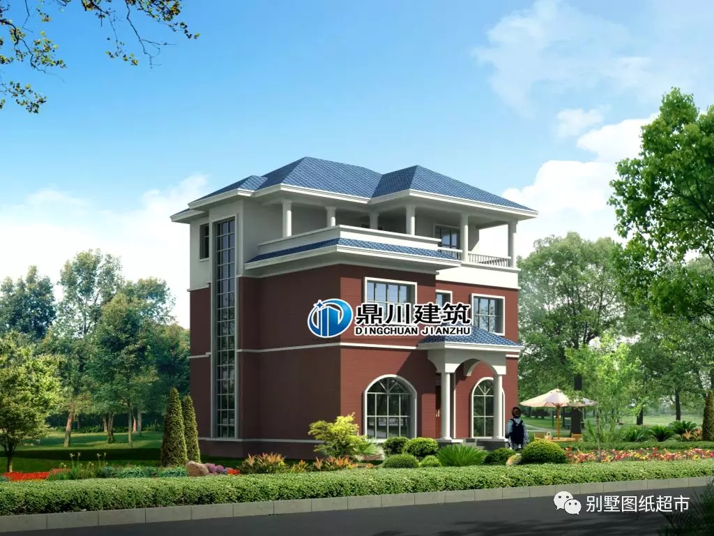 10款簡(jiǎn)潔大方經(jīng)濟(jì)型三層自建別墅，第1款造價(jià)20萬，第6款最漂亮！