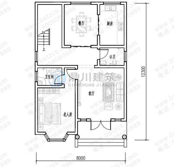 二層樓房設(shè)計(jì)圖