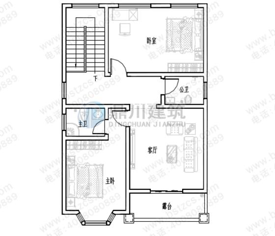 二層樓房設(shè)計(jì)圖