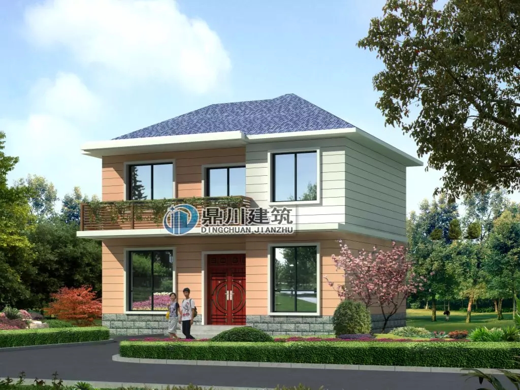 10套占地90平左右農(nóng)村別墅，功能齊全，是小戶型的理想選擇