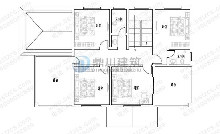 二層樓房設(shè)計(jì)圖