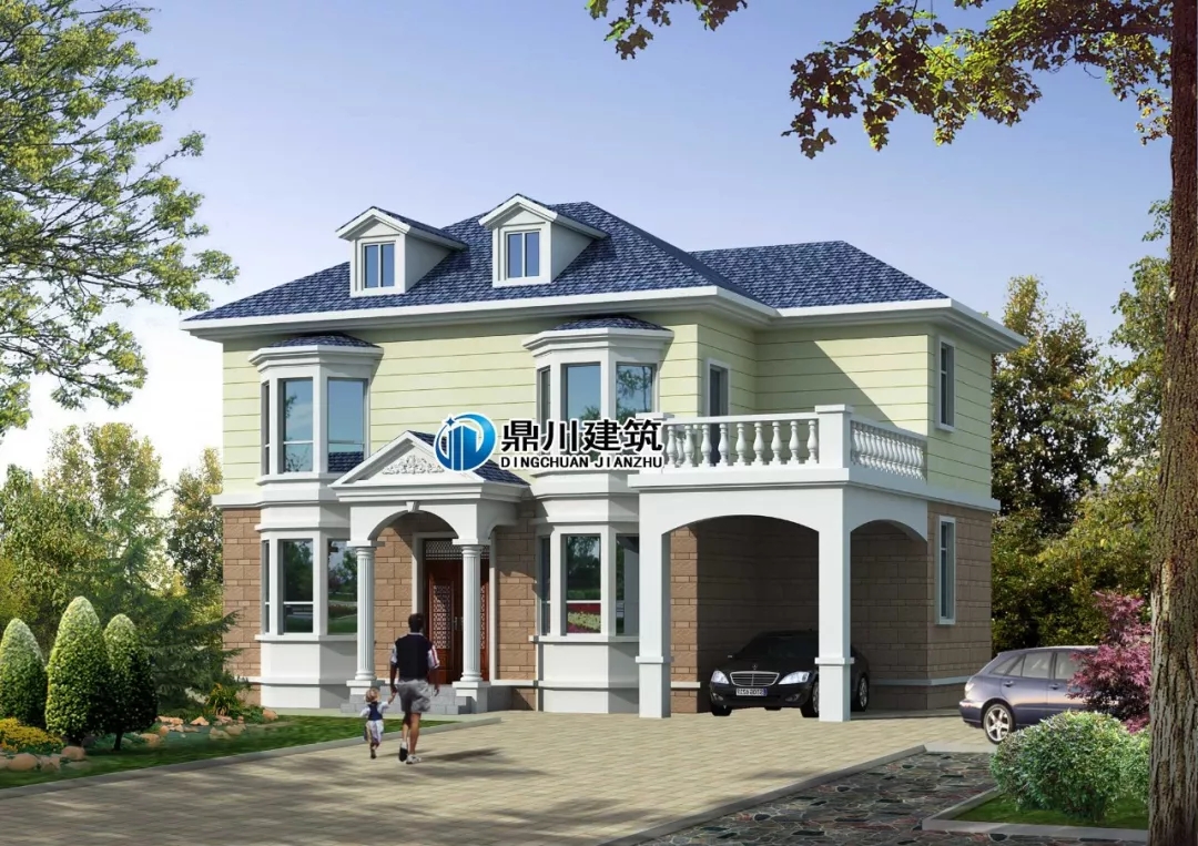 10套占地90平左右農(nóng)村別墅，功能齊全，是小戶型的理想選擇