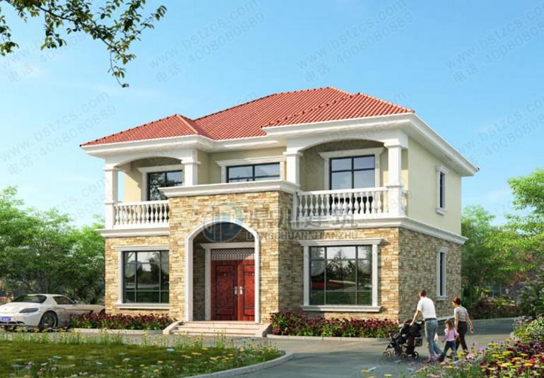 二層樓房設(shè)計(jì)圖