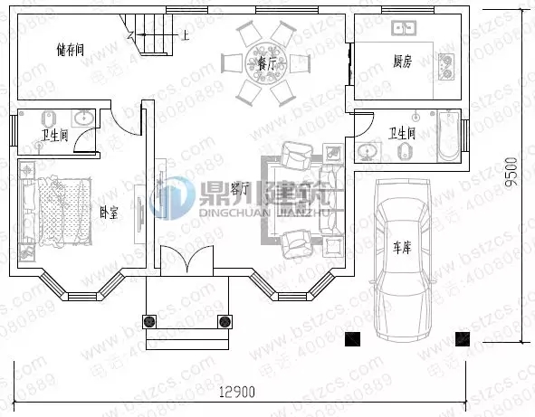 10套占地90平左右農(nóng)村別墅，功能齊全，是小戶型的理想選擇