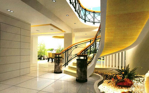 別墅旋轉(zhuǎn)樓梯怎么設(shè)計(jì)