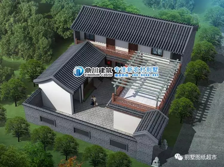 7套農(nóng)村新中式四合院，一套比一套美，有庭有院過美好生活！