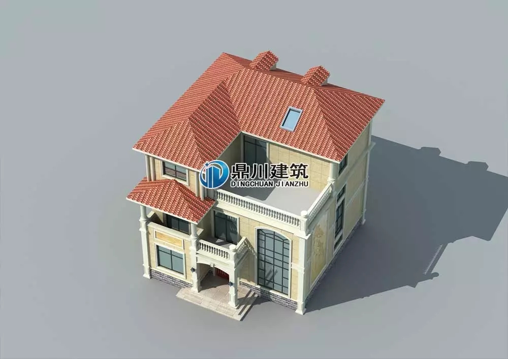 【案例】農(nóng)村建房火爆的三層帶露臺簡歐小別墅，看了案例都想蓋！