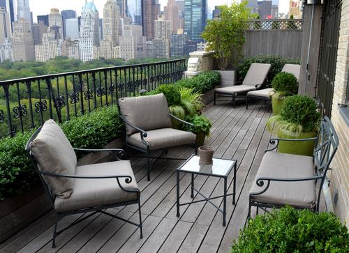 別墅露臺花園的布置技巧