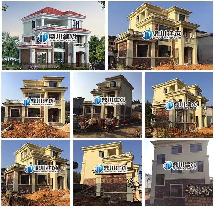 10套占地90平左右農(nóng)村別墅，功能齊全，是小戶型的理想選擇