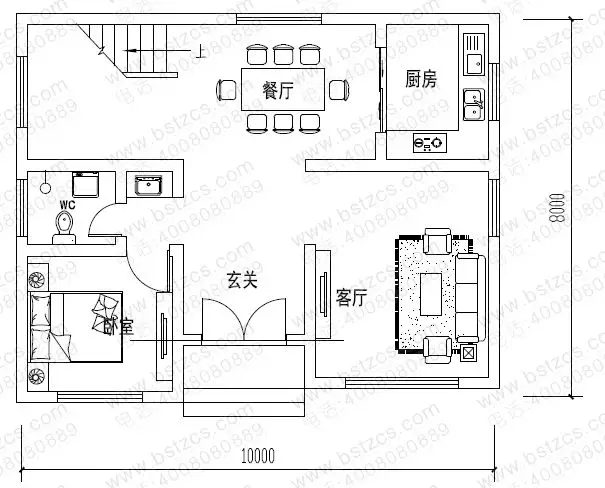 6款進(jìn)深8米的農(nóng)村別墅設(shè)計圖紙，真正的經(jīng)濟(jì)又實(shí)用！