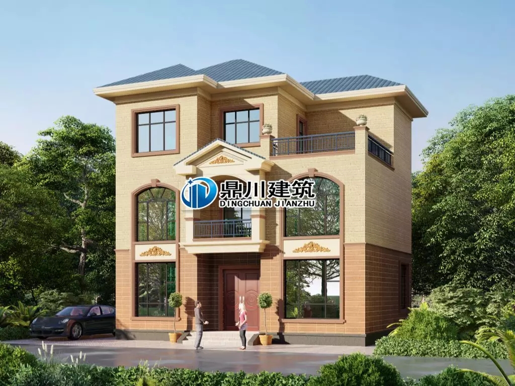 10套占地90平左右農(nóng)村別墅，功能齊全，是小戶型的理想選擇