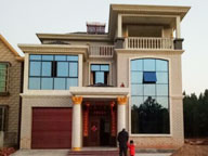 復(fù)式三層帶車(chē)庫(kù)小別墅